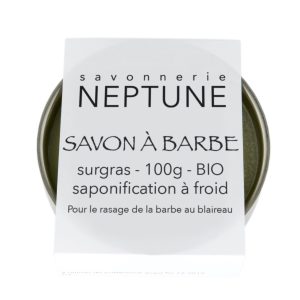 Savon à barbe – bio – dans bol à raser – 100g