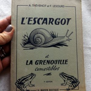 THEVENOT, Arsenne  –  LESOURD, Félicien. : »L&rsquo;escargot et la grenouille comestibles. » 