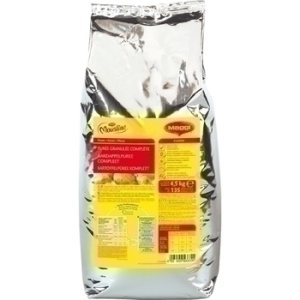 Purée de pomme de terre granulée complète