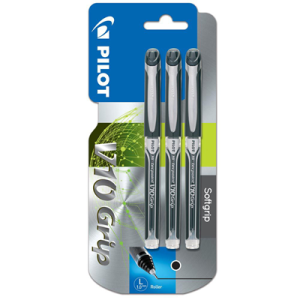 Stylo roller V10 Grip noir x 3