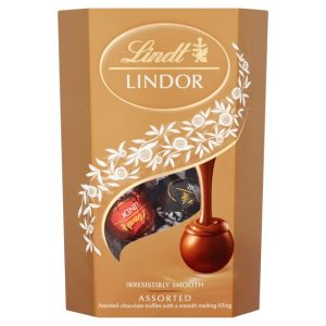 LINDT LINDOR HAZELNUT TRUFFLES 200G