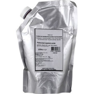 Purée de framboise sucrée pasteurisée 1 kg