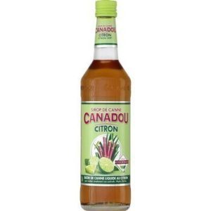 CANADOU ; Sirop de canne citron 70 cl
