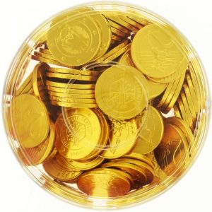 CRAZY CANDY FACTORY MILK CHOCOLATE COINS