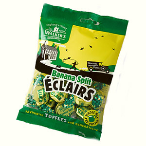 WALKERS NONSUCH BANANA SPLIT ECLAIRS 150G