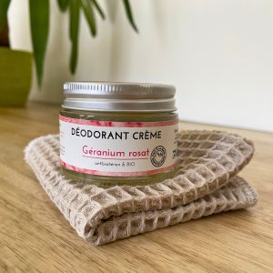 Déodorant crème « GÉRANIUM ROSAT » BIO