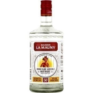 LA MAUNY ; Rhum blanc agricole Martinique 1 l