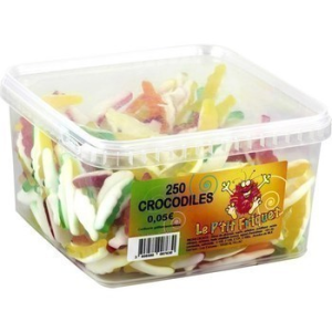 Confiserie crocodiles x250