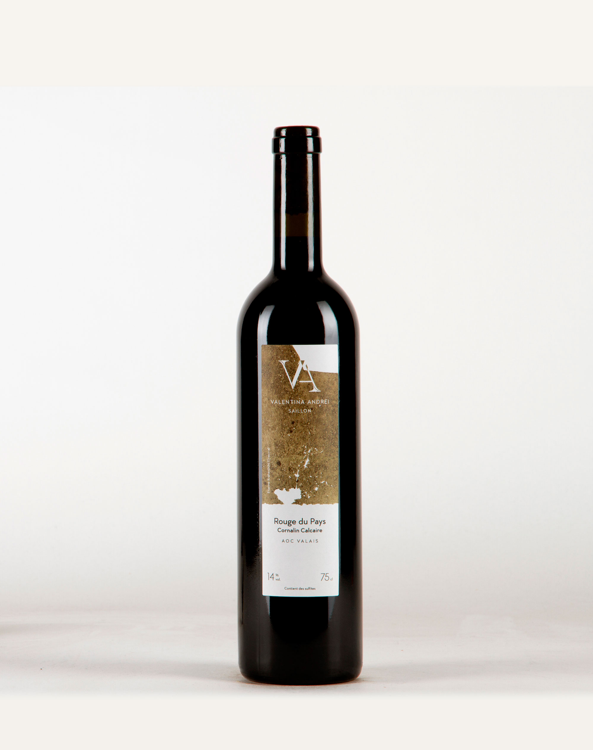 Rouge de Pays « Calcaire » Valais, Domaine Valentina Andrei