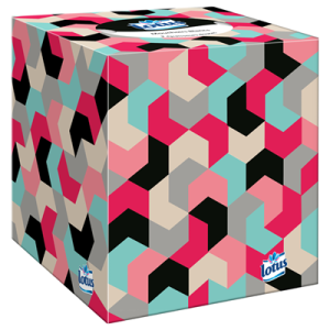 Mouchoir boîte cube x 48 Lotus