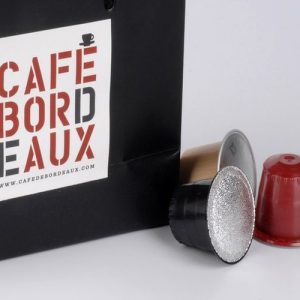 200 capsules CAFÉ DE BORDEAUX© « Grand assortiment » compatible Nespresso