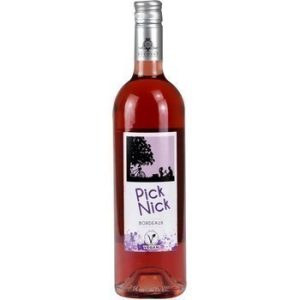 Bordeaux rosé Appellation Bordeaux Contrôlée Pick Nick 12,5° 75 cl
