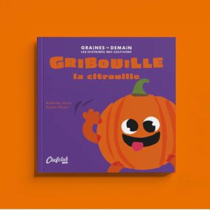 Petit livre pour enfants : Gribouille la citrouille