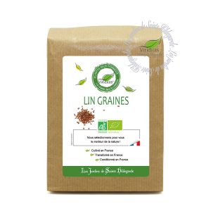 LIN GRAINES BIO 400G*