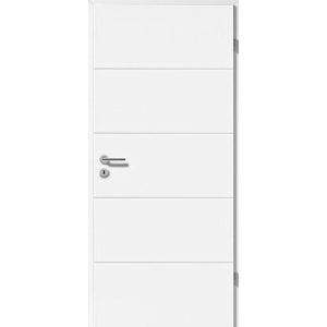 Porte de chambre Straight Line Weiß (5505) 73,5 cm x 198,5 cm Anschlag L
