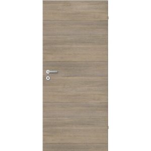 Porte de chambre CPL Lärche Smoke quer Holznachb. 98,5 cm x 198,5 cm Anschlag R