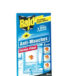 Anti-mouches formule fleurs x 4 Raid