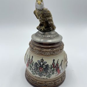 Chope de bière aigle Autriche fait main