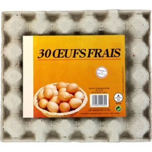 oeufs frais calibre moyen