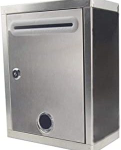 SHYPwM Boîte À Suggestions en Métal en Acier Inoxydable Fixée Au Mur Épaississement Boîte De Suggestions Étanche Boîte Aux Lettres avec Plaintes