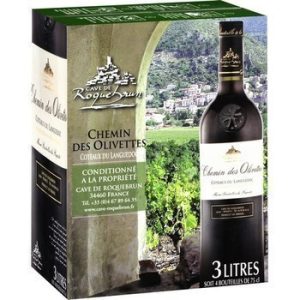 Coteaux du Languedoc Chemin des Olivettes 13° 3 l