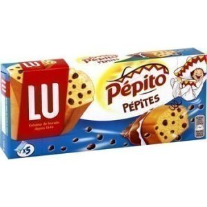 PEPITO ; Gâteaux pépites de chocolat x5