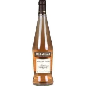 Vin gris du Maroc Cinsault Grenache Boulaouane 12,5° 75 cl