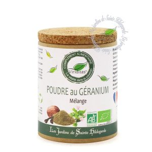 POUDRE A BASE DE GERANIUM BIO 40G*