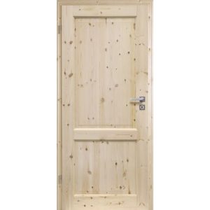 Porte de chambre Massiv Kiefer Landhaus 6002/02 73,5 cm x 198,5 cm Anschlag Links