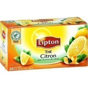 Thé au citron 25 sachets enveloppés