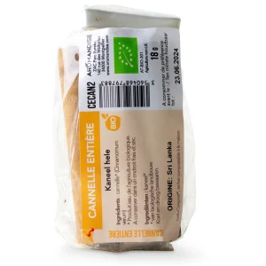 Cannelle entière sachet zéro plastique