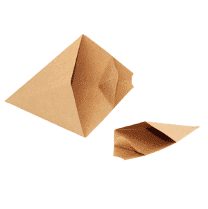 Cornet frite carton avec emplacement sauce 205 x 265 mm par 50