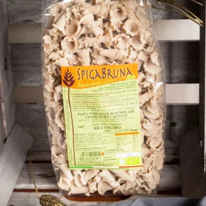 Spigabruna Riccioli au blé complet BIO (500g)