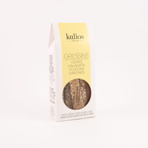 Gressins Crétois aux olives de Kalamata – 120grs