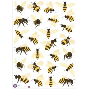 26 gommettes abeilles