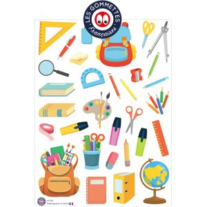 31 gommettes Ecole