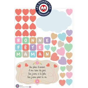 48 gommettes Fête des Mères