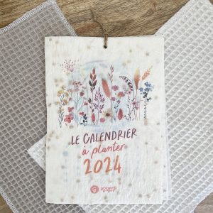 Calendrier ensemencé à planter 2024 Saisons – Format A5