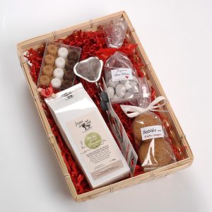 Coffret d´amour de Saint-Valentin