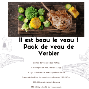 Pack de veau de Verbier