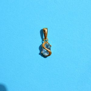 Pendentif Topaze monture S