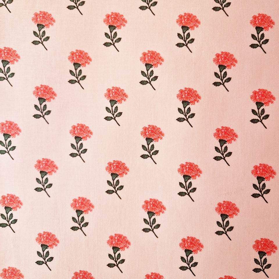 Tissu Rifle Paper Co Vintage Garden Fleurs Corail Nude – Image 2