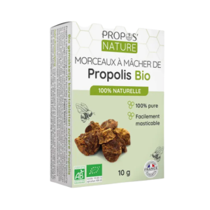 Propolis pure bio à mâcher