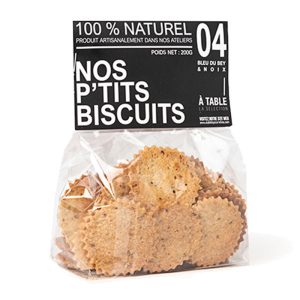 BISCUIT AU BLEU DU BEY & NOIX