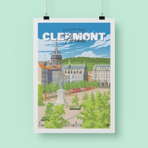 Affiche « Place de Jaude »