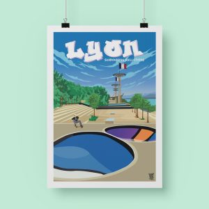 Affiche « Skatepark de Guillotière »