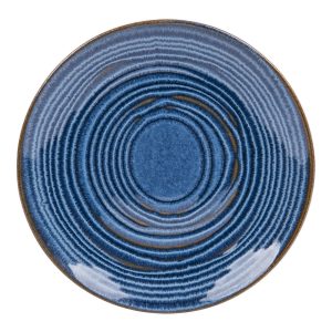 Assiette dessert Moon Bleu – Table Passion