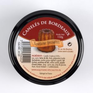 Verrine de Canelés au rhum