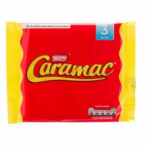 NESTLE CARAMAC BARS 4 PACK