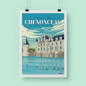 Affiche « Château de Chenonceau »